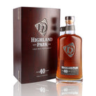 Une bouteille de Scotch Whisky Single Malt de la marque Highland Park, 40 ans d'âge