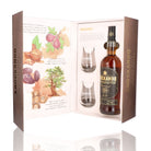 Un coffret de Scotch Whisky Single Malt de la marque Knockando, nommée Slow Matured et 2 verres, 18 ans d'âge.