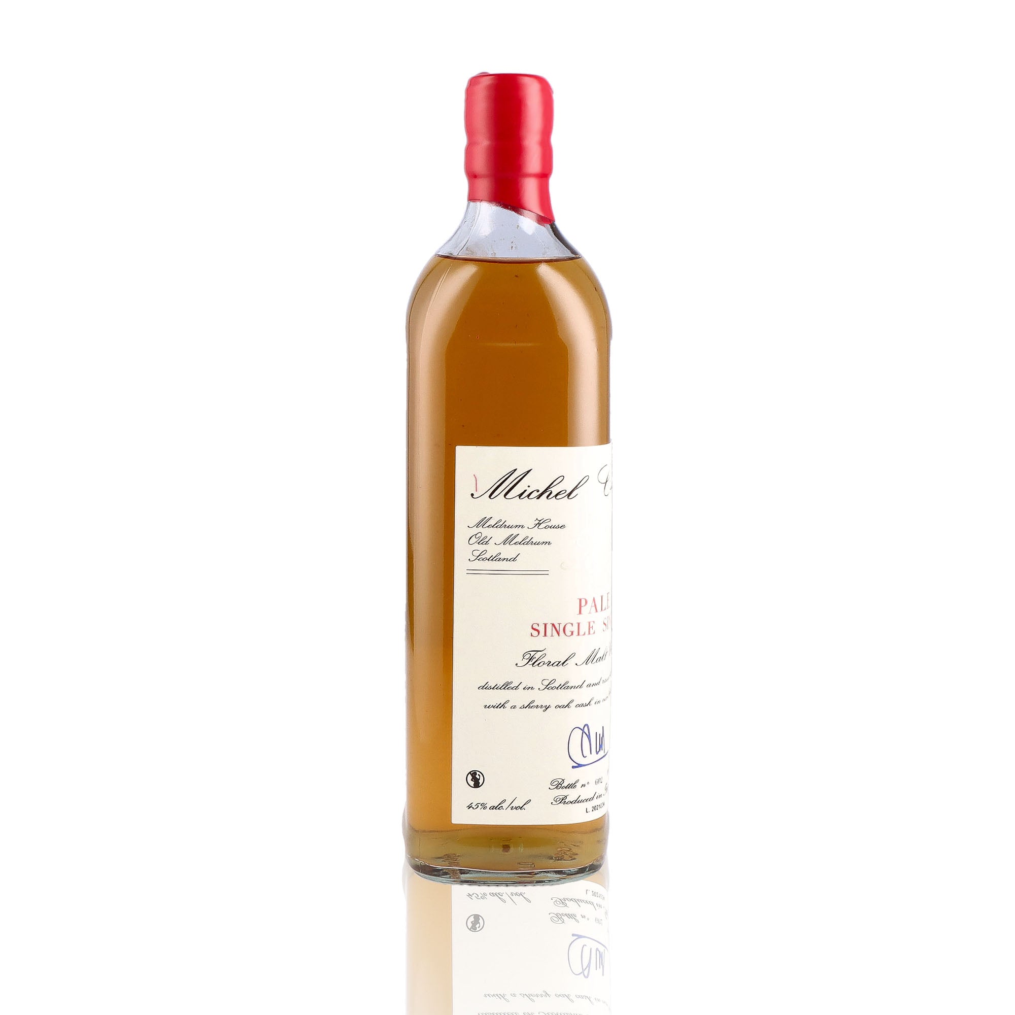 Whisky Français Single Malt MICHEL COUVREUR Pale Single