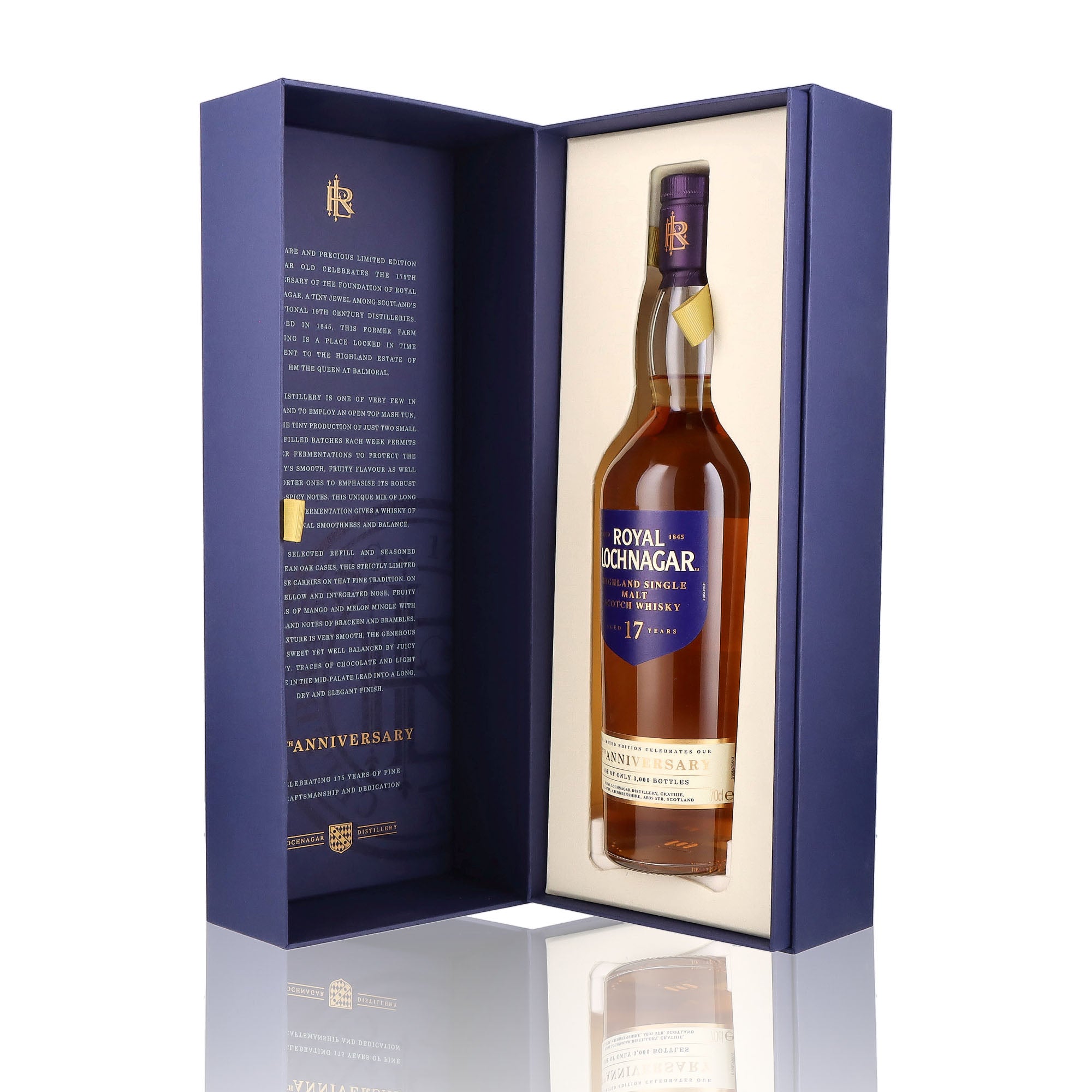 Scotch Whisky Single Malt ROYAL LOCHNAGAR 175th Anniversary 17 ans 56,3% –  Whisky Paris