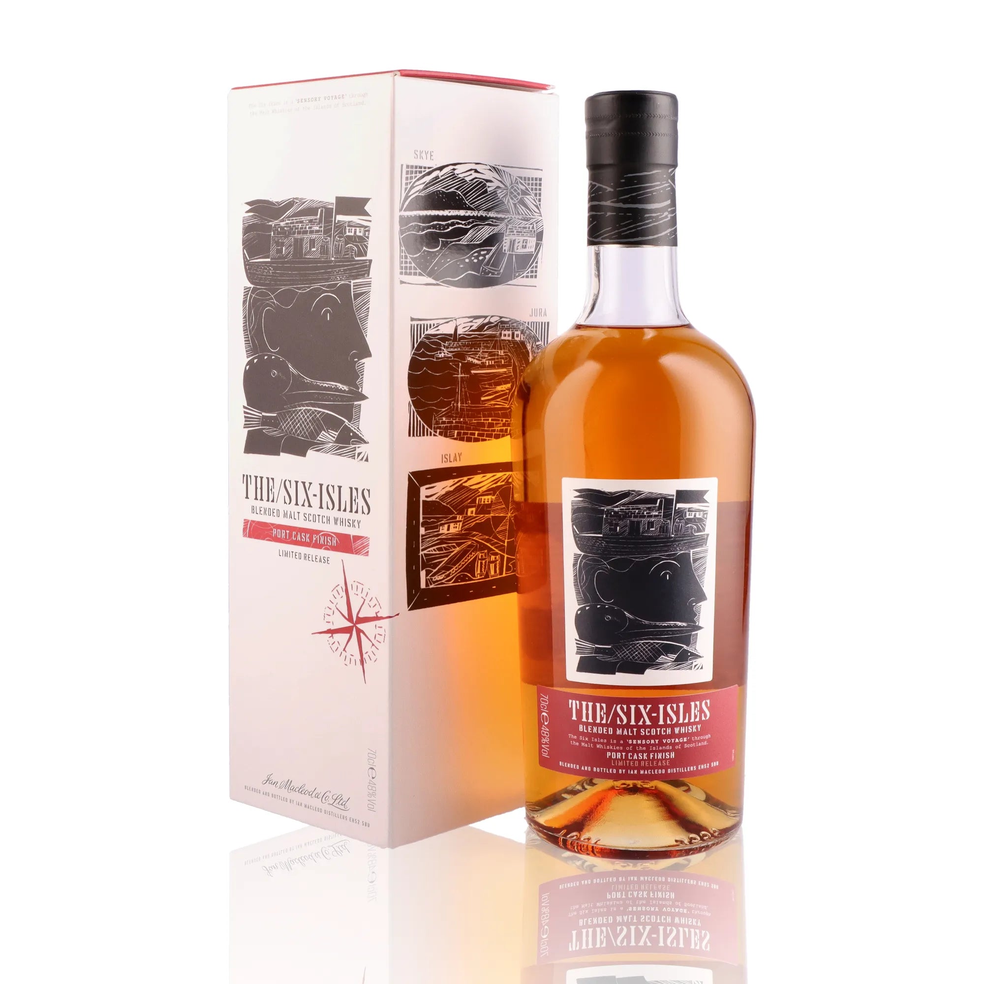 THE SIX ISLES - Port Cask Finish - 48% – Whisky Paris