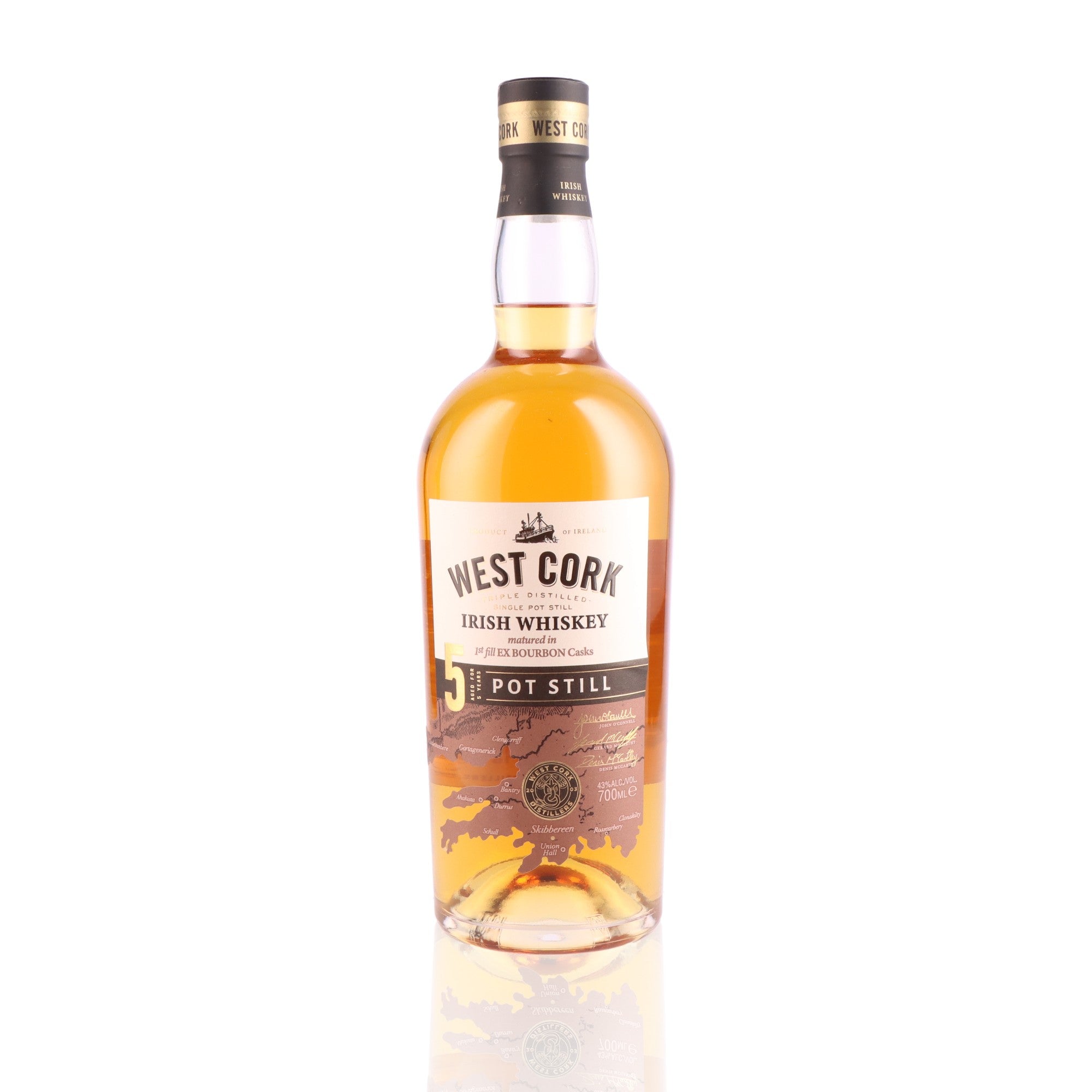 WEST CORK - 5 ans Pot Still - 46%