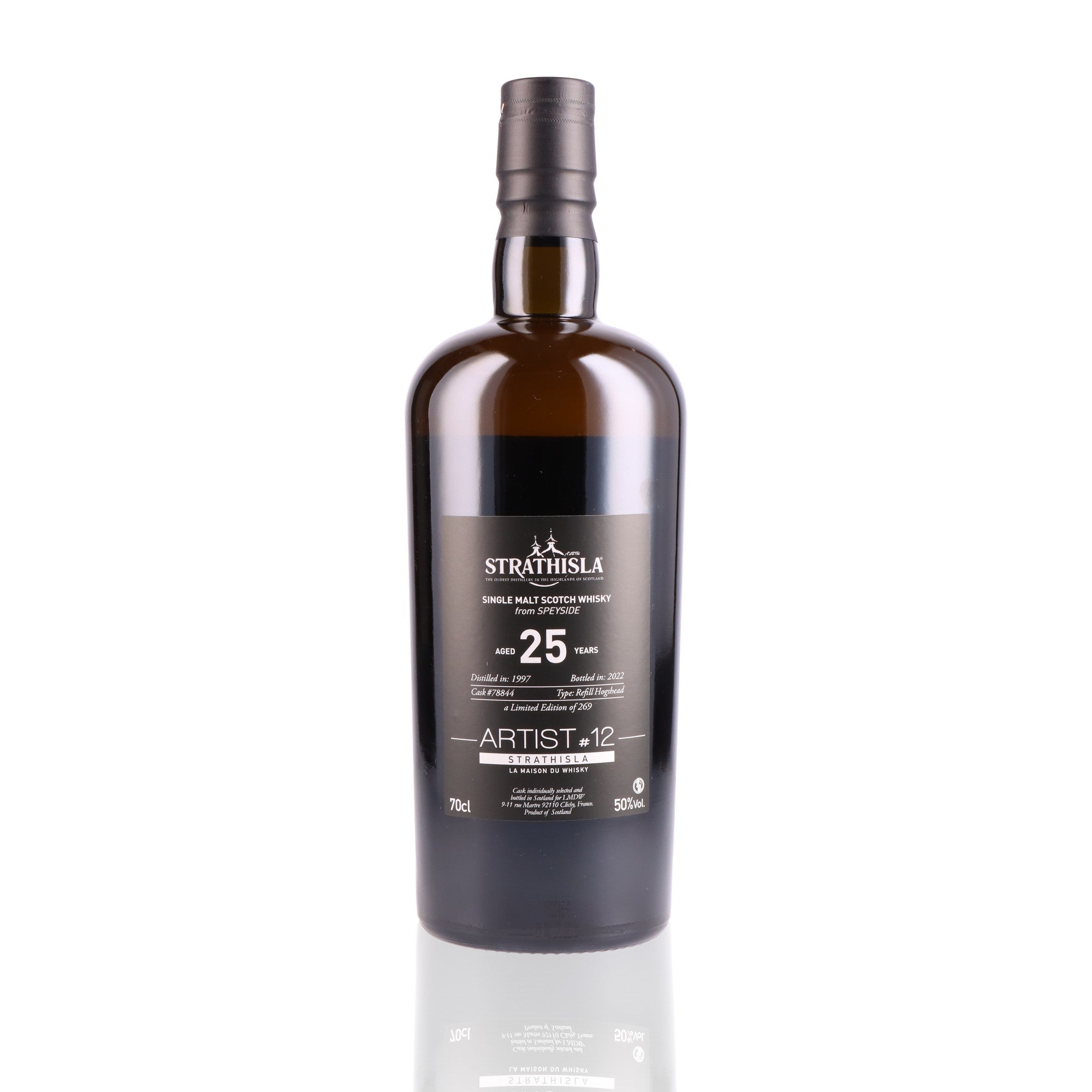 STRATHISLA 25年 シングルモルトウイスキー ARTIST-12 Scotch Whisky Single Malt STRATHISLA 25 ans Artist 12 50