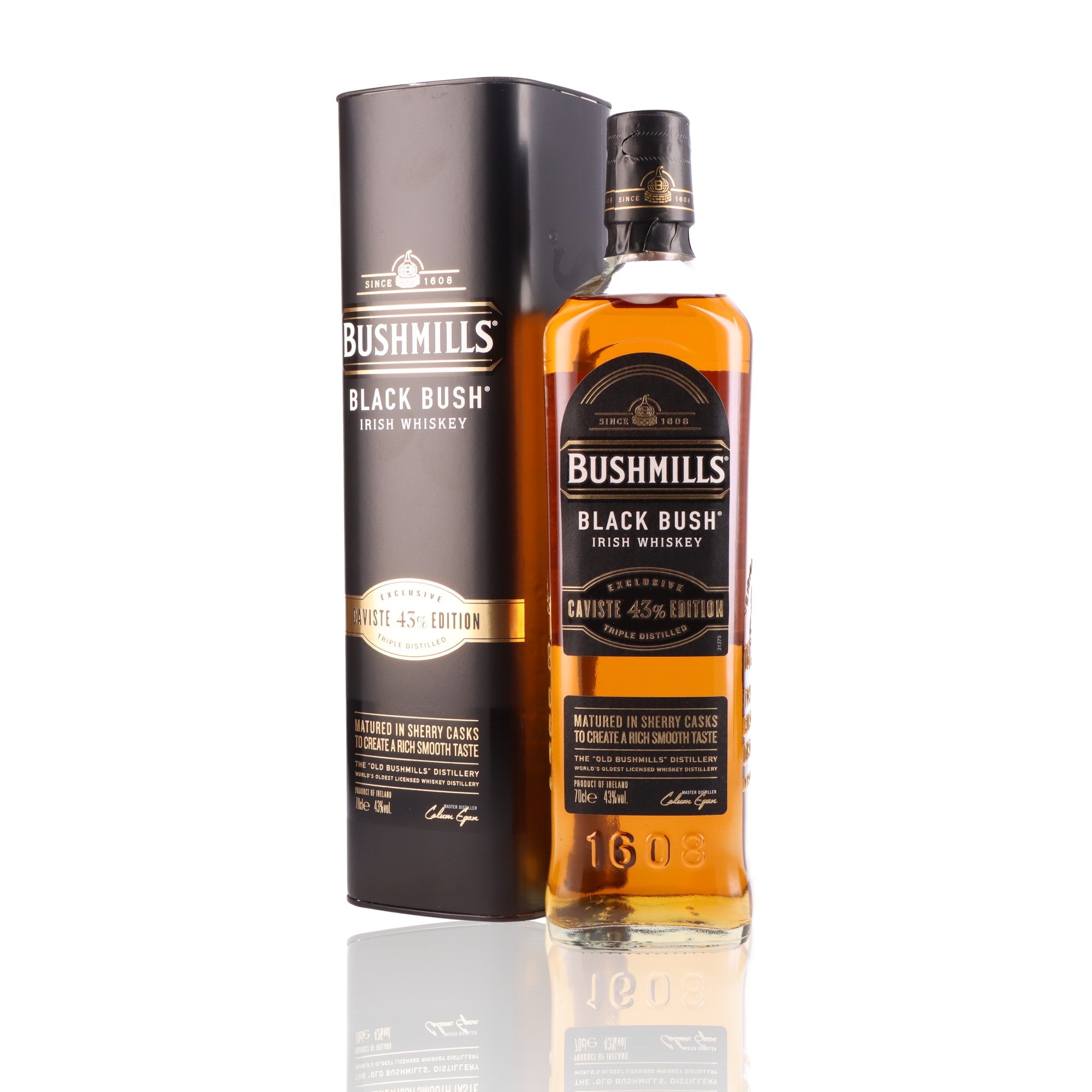 Whisky Irlandais Blends BUSHMILLS Black Bush 43% – Whisky Paris