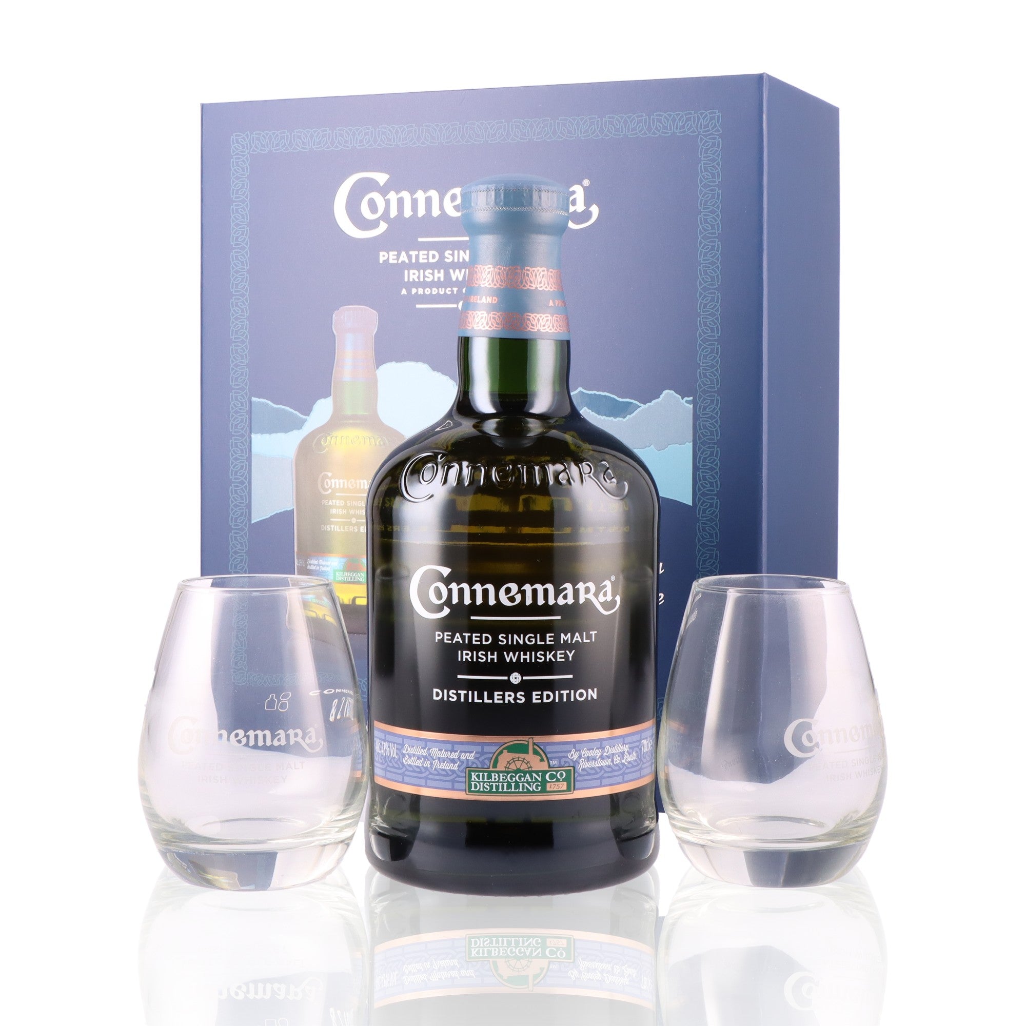 CONNEMARA - Coffret Distillers Edition + 2 Verres - 43%