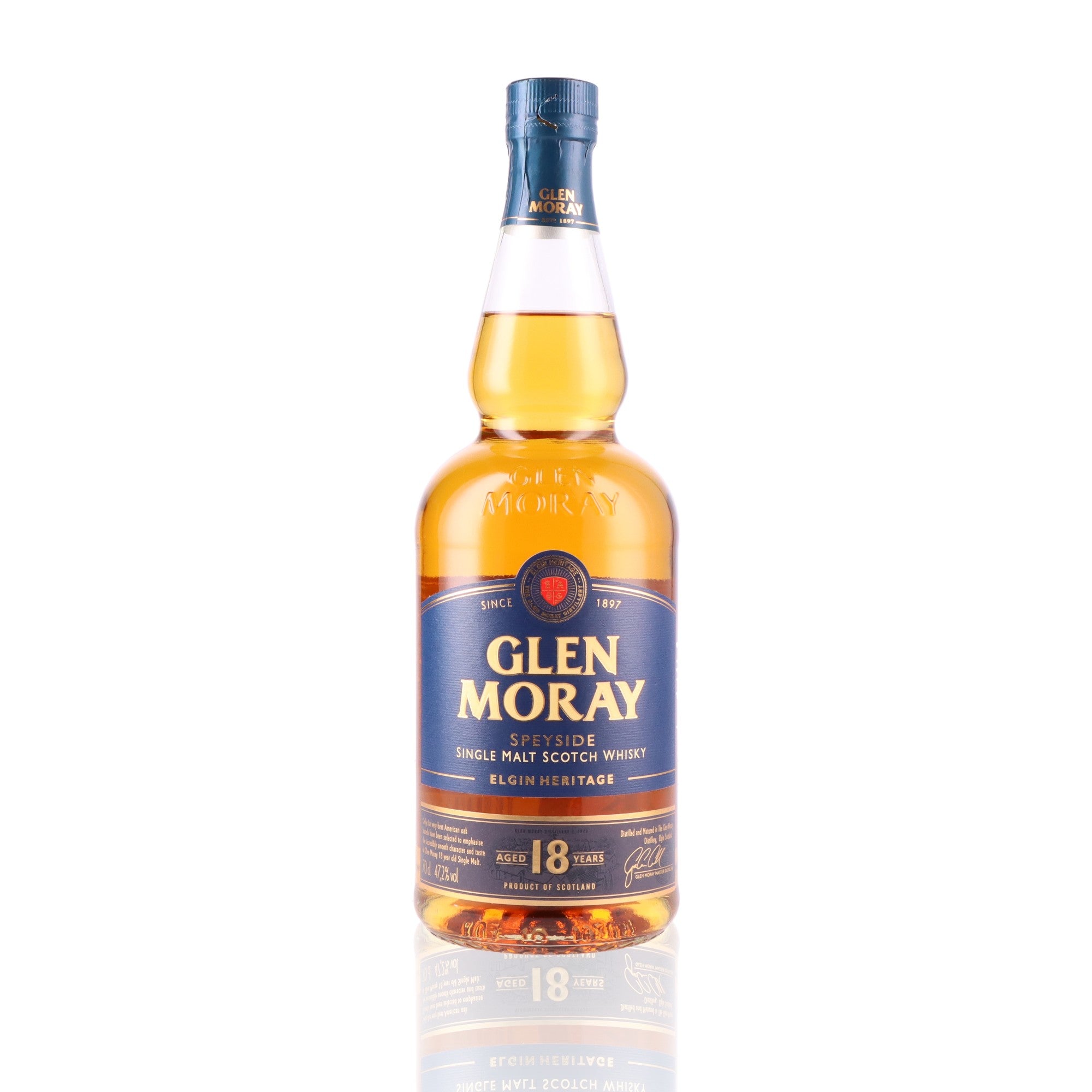 GLEN MORAY - 18 ans Elgin Heritage - 47,2%